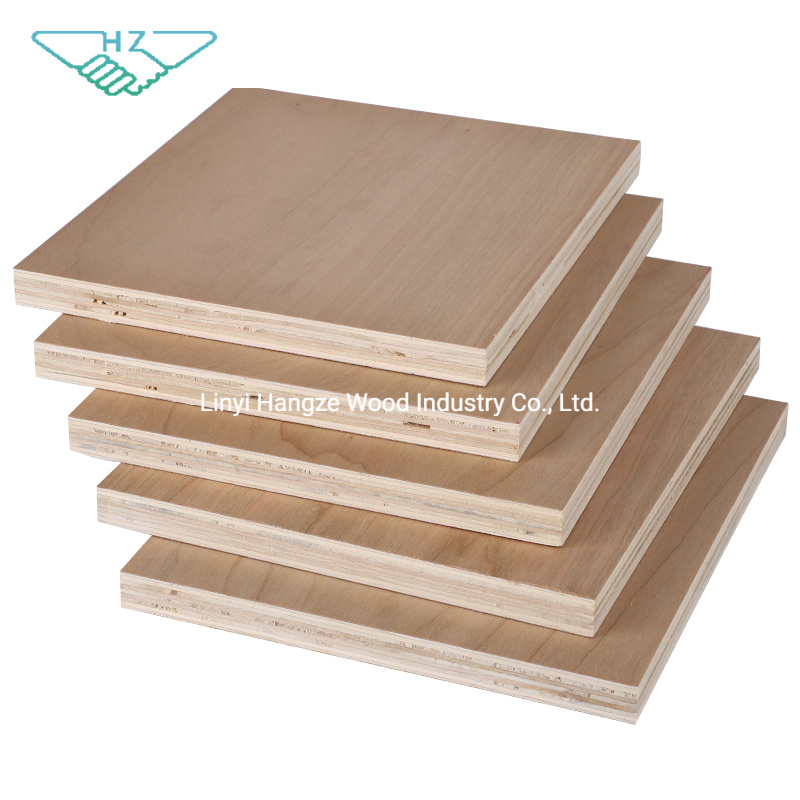 1220X2440mm E1 E2 Quality Bleached Popalr Cherry Red Cherry Fancy Plywood