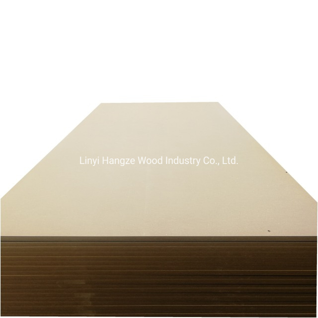 Decorative Building Materials Wanael 1220*2440mm Raw Medium Density Fiberboard for UAE, Plain MDF