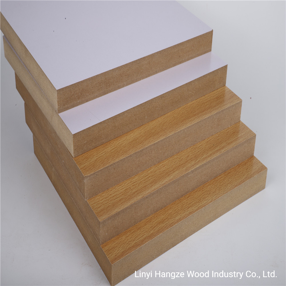 Laminated MDF Melamine Board for Furniture and Decoration