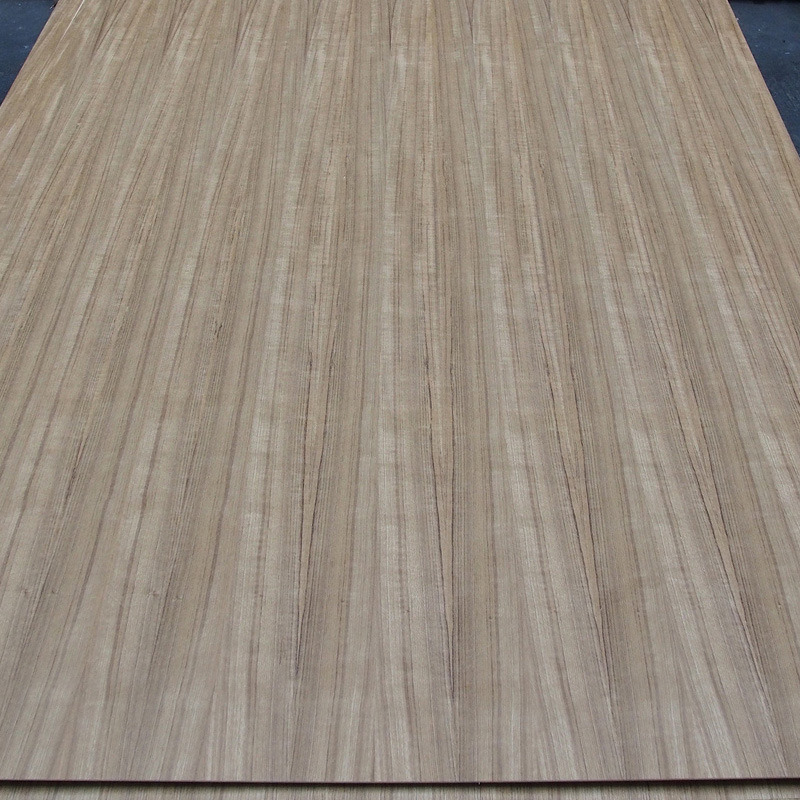 4mm Straight Line Teak Veneer Fancy Plywood for Furniture