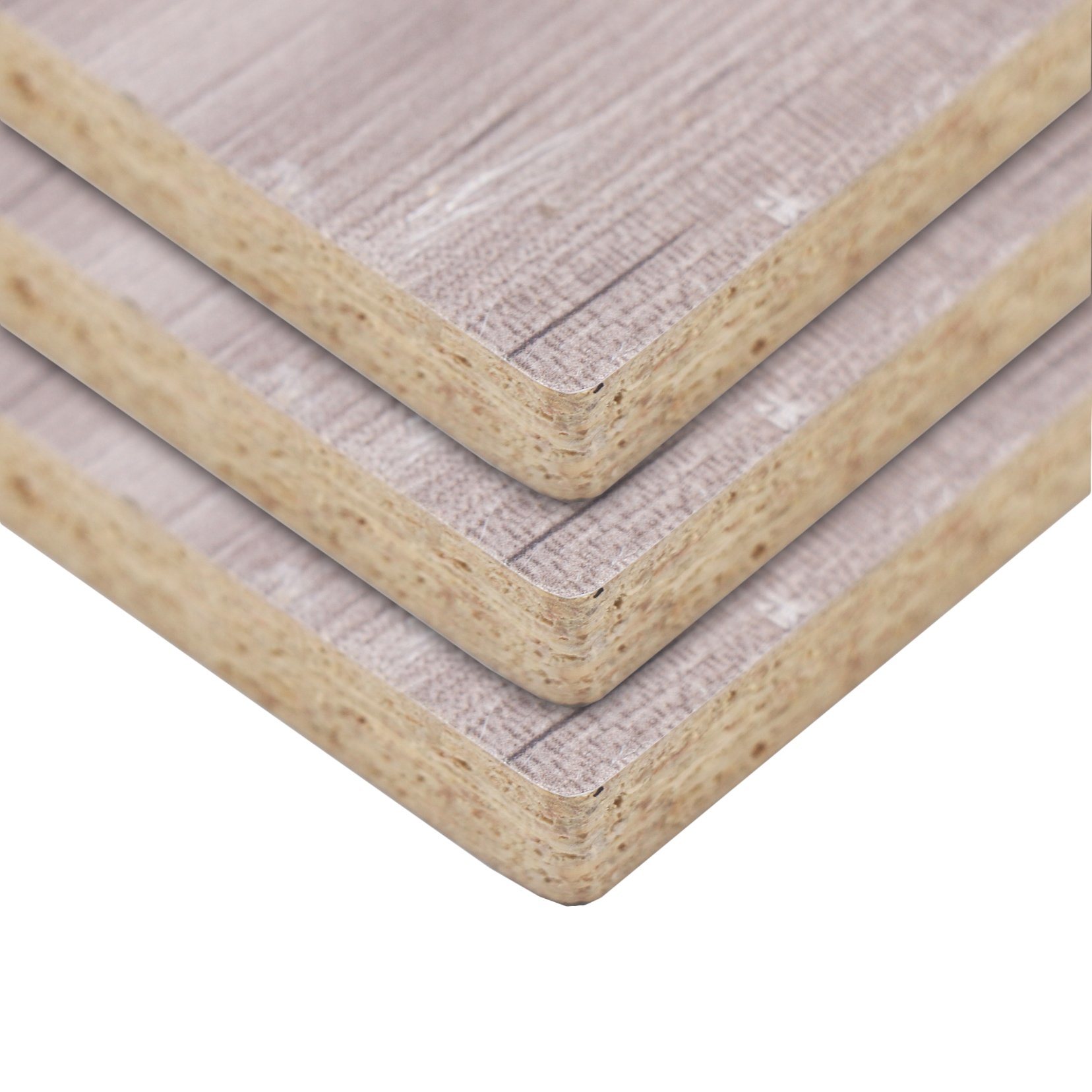 Excellent Grade Woodgrain Melamine Coated Particleboard 18mm Particle Board for Furniture Timber