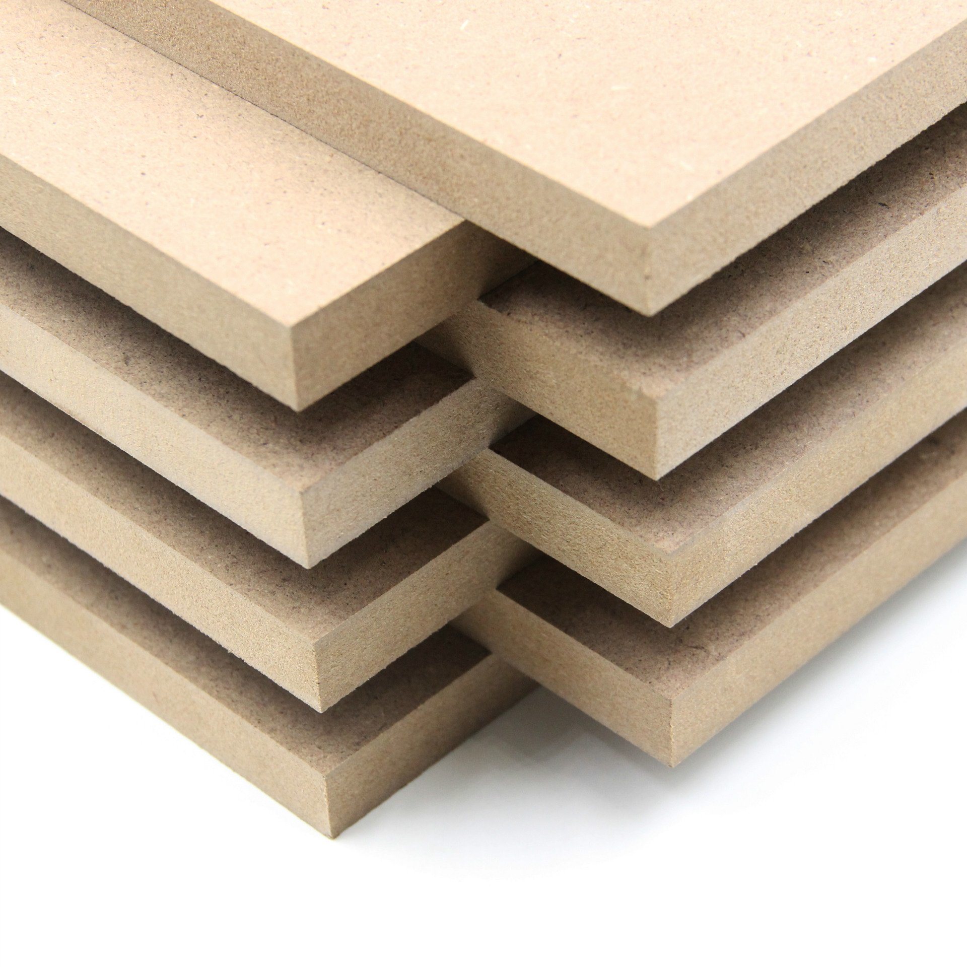 18mm 4X8 MDF with Melamine Film Sheet Melamine Laminated MDF Board for Furniture and Kitchen Cabinet