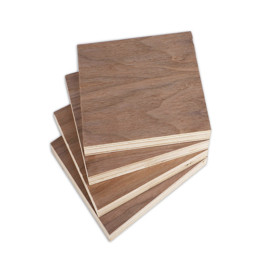 Black Walnut Faced Plywood Fancy Plywood for Furniture Material
