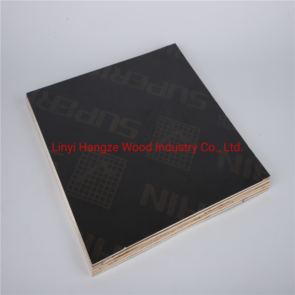 11mm 12mm 15mm 18mm 1220*2440 WBP Melamine Phenolic Poplar Core Shuttering Film Faced Plywood