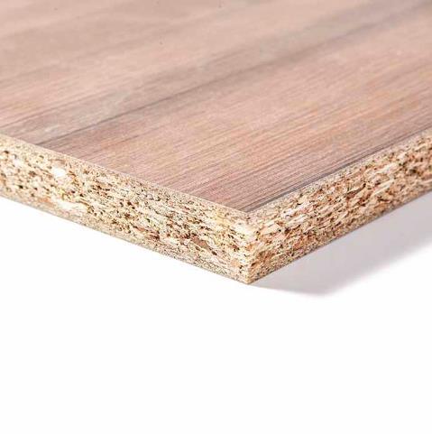 16mm 18mm 25mm E1 Melamine Laminited Particle Board with Cutting Size for Furniture