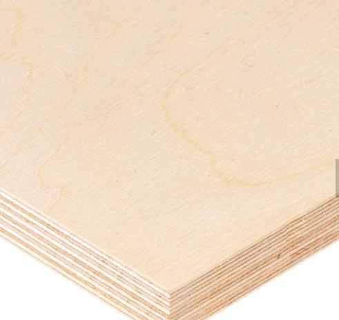Birch Plywood 18mm Sheet Waterproof Construction Material Plywood Board