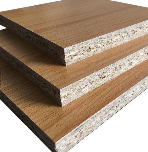 Cheap Laminated Particle Board Price with Natural Veneers