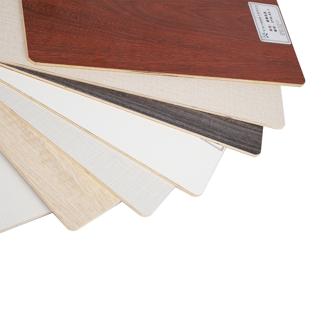 Wholesale Veneer Melamine Plywood Beautiful Melamine Paper Faced Plywood for Furniture