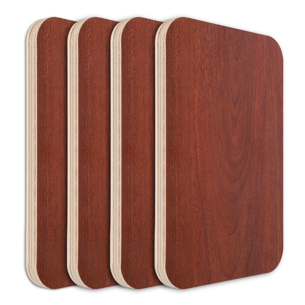 Melamine Faced Plywood for Furniture Arc Edge Plywood Board