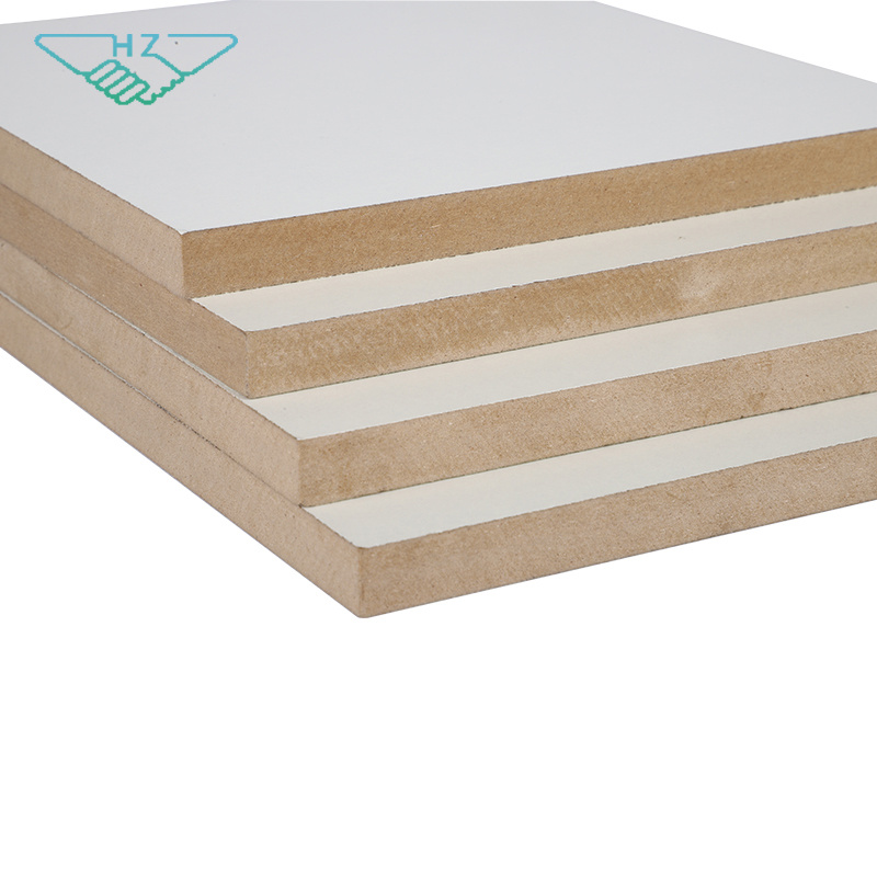 Warm White Melamine Plywood MDF Board for Furniture