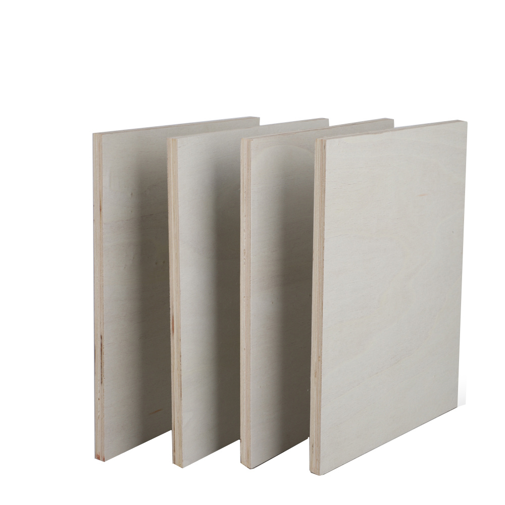 Hmr Waterproof White Melamine Faced Laminated Plywood for Furniture Decorative