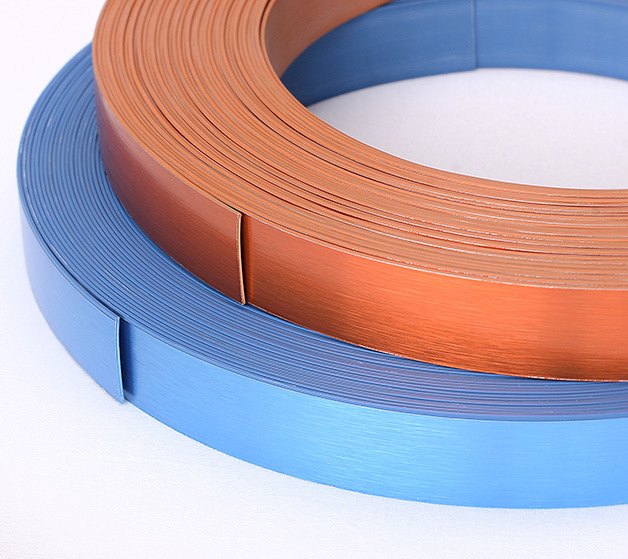 Flexible Colorful PVC Edge Banding Tape Plastic Profiles Furniture Accessories PVC Edge Banding