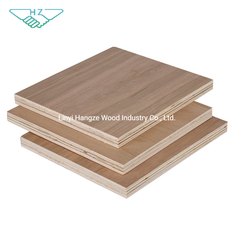 China Board Factory Cherry/Teak Veneer Plywood