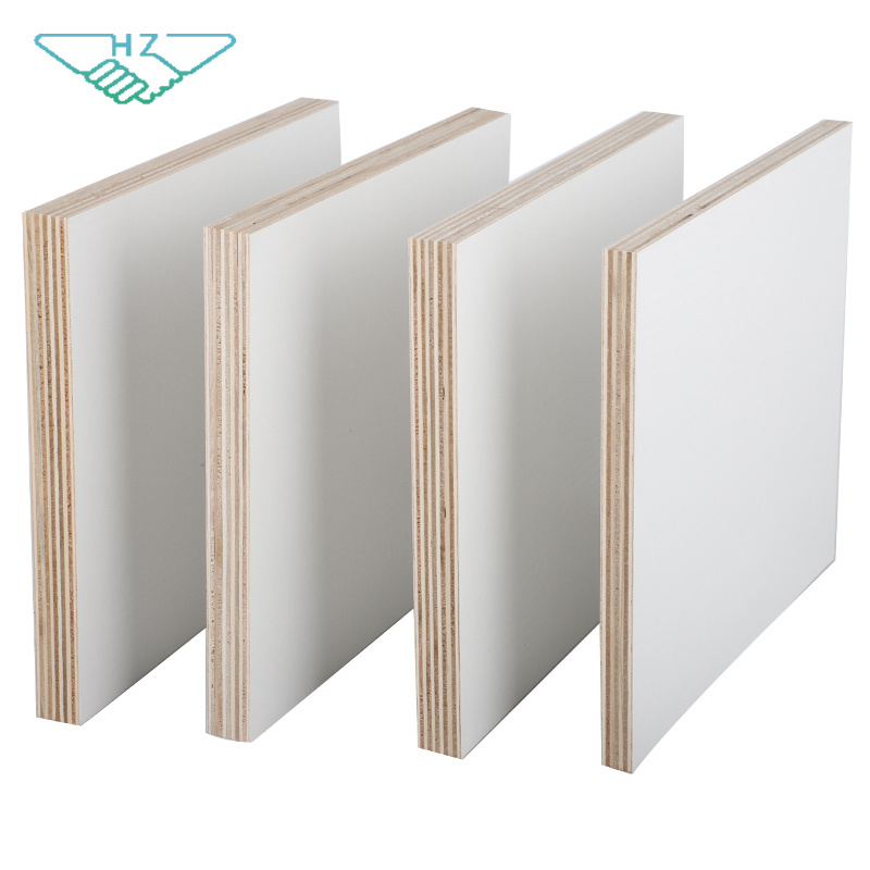 Cheap Price White Melamine Laminated Plywood for Furniture