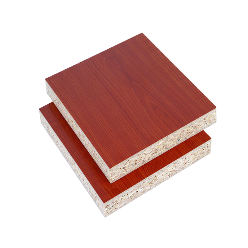 Melamine Film Faced Red Particle Board MDF for Sale Wholesale Chipboard for Construction