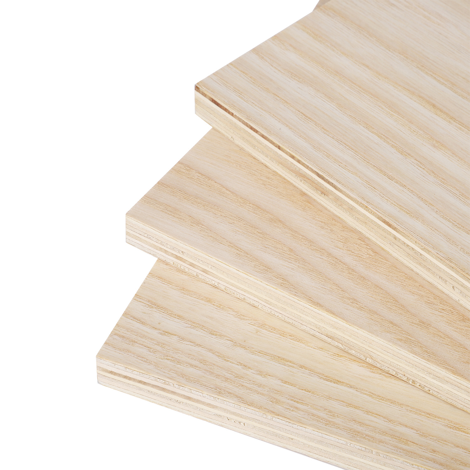 Fancy Woodgrain Plywood Oak Wood Faced Plywood Board for Home Furniture