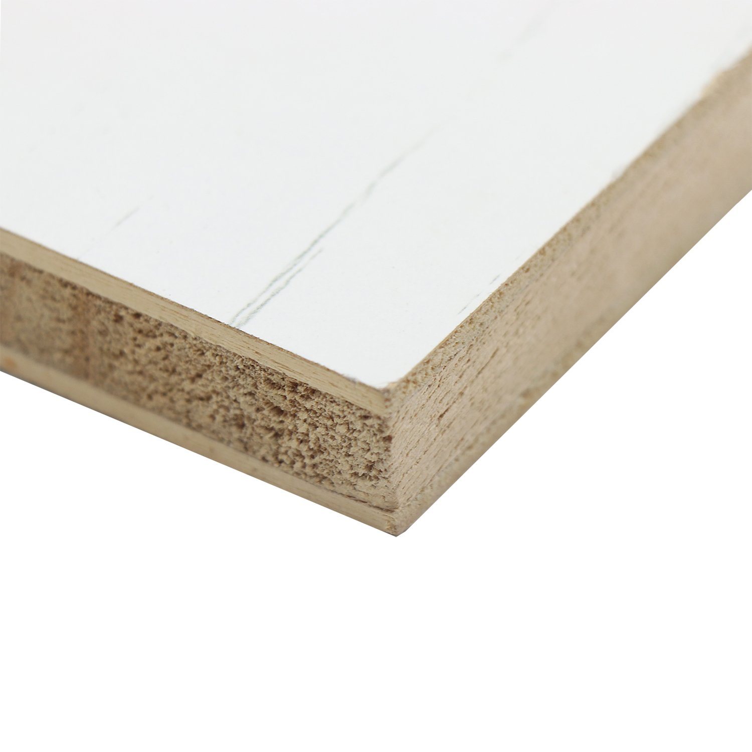 White Woodgrain Melamine Film Faced Plywood Laminated Plywood Board for Furniture