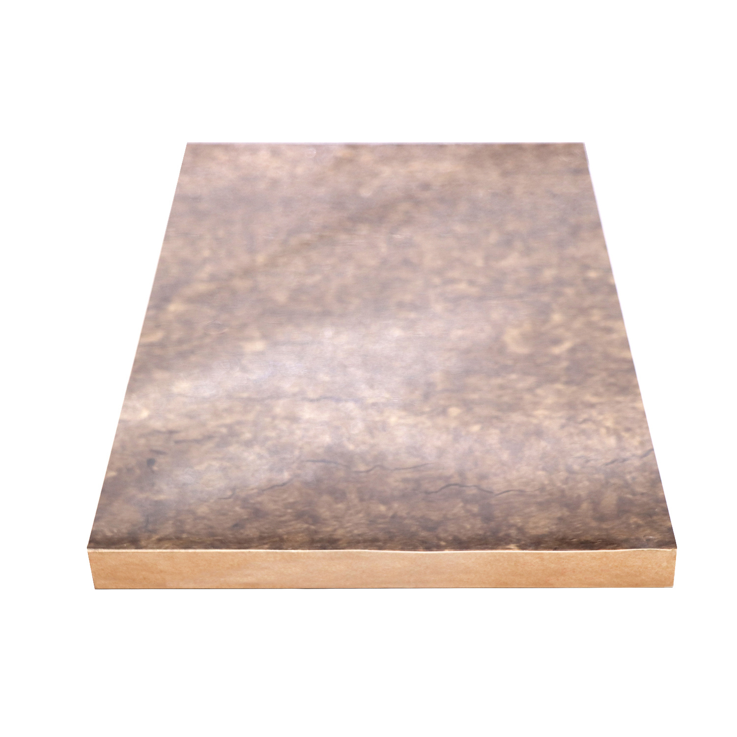 Beautiful Stone Grain MDF Board High Gloss Melamine Faced UV Fiberboard for Decoration