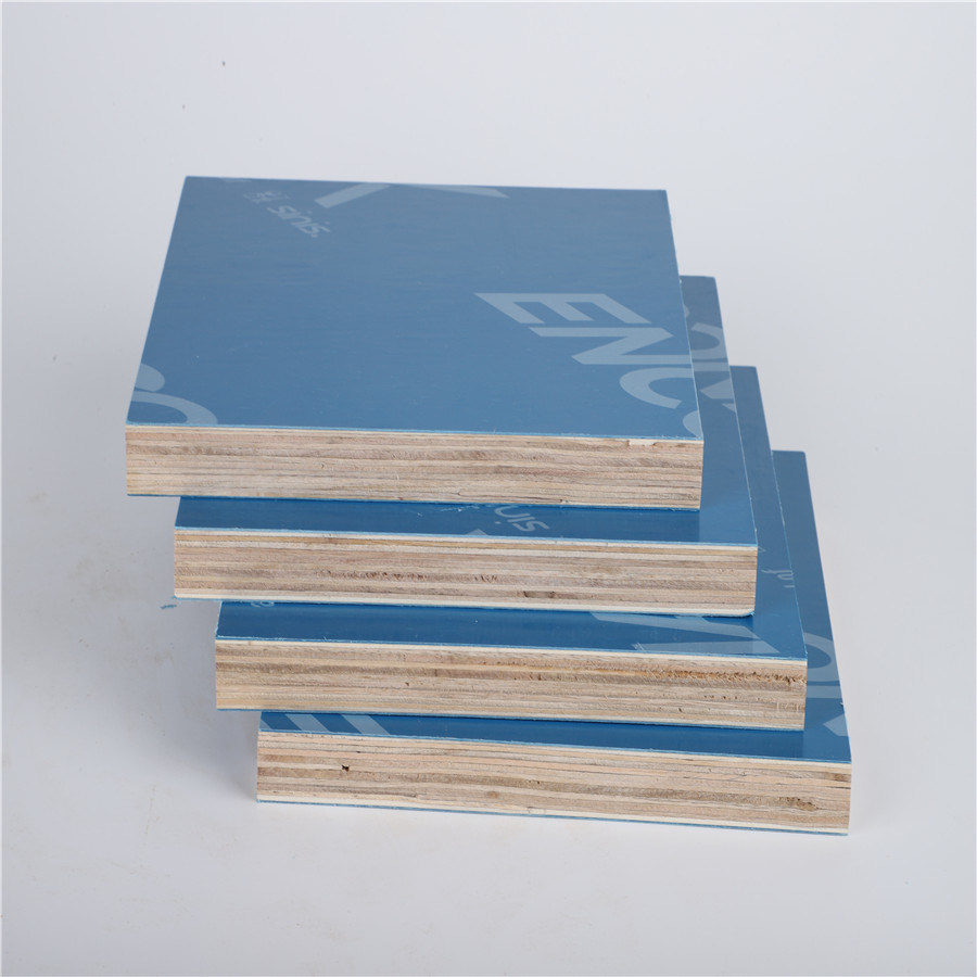 18mm PP Plastic Green Film Hardwood Plywood for Building Construction