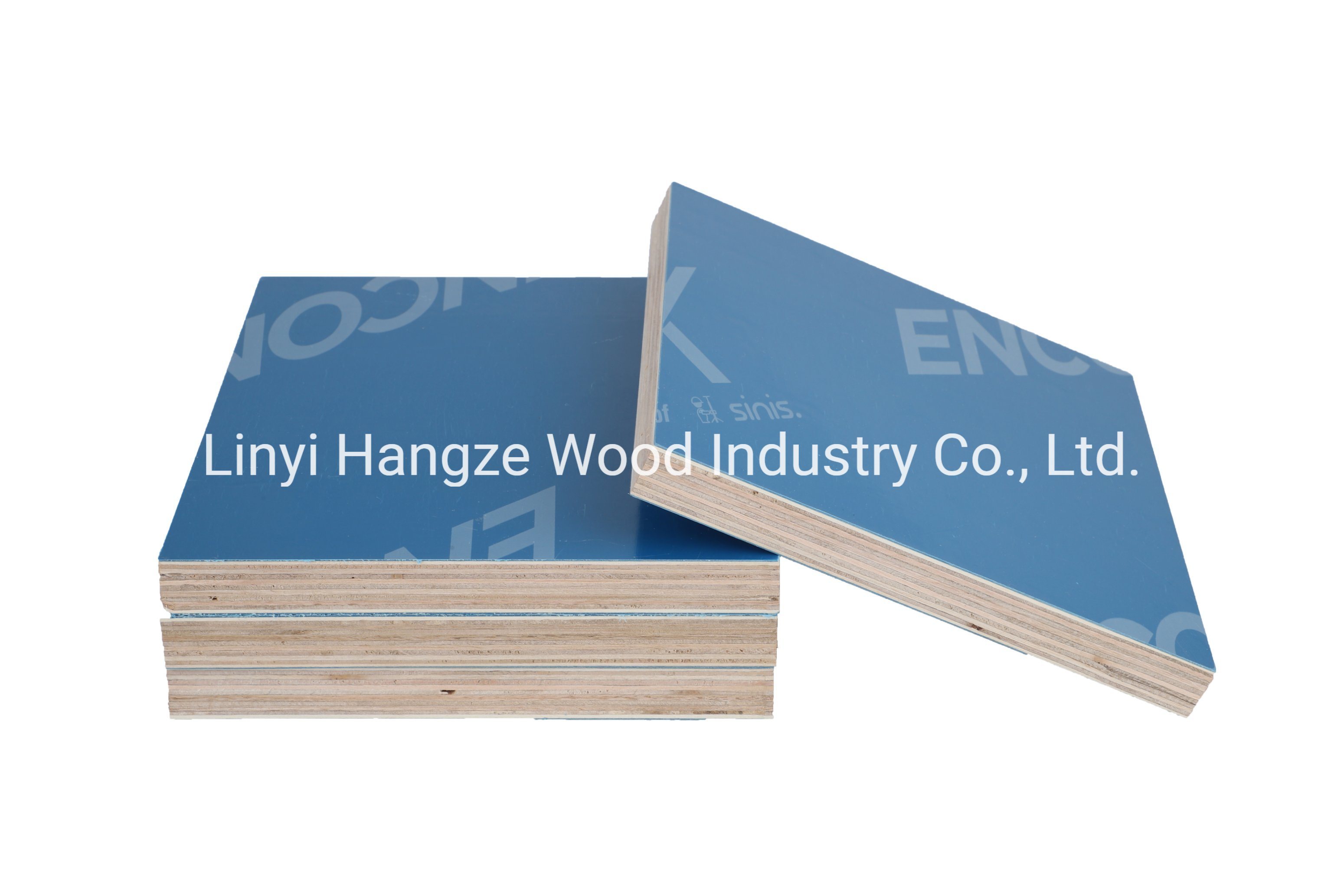 Yellow/ Green/ Blue Plastic Laminated Film Faced Plywood