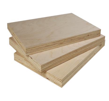 Commercial Russian Baltic White Birch Veneer Plywood Panel for Furniture