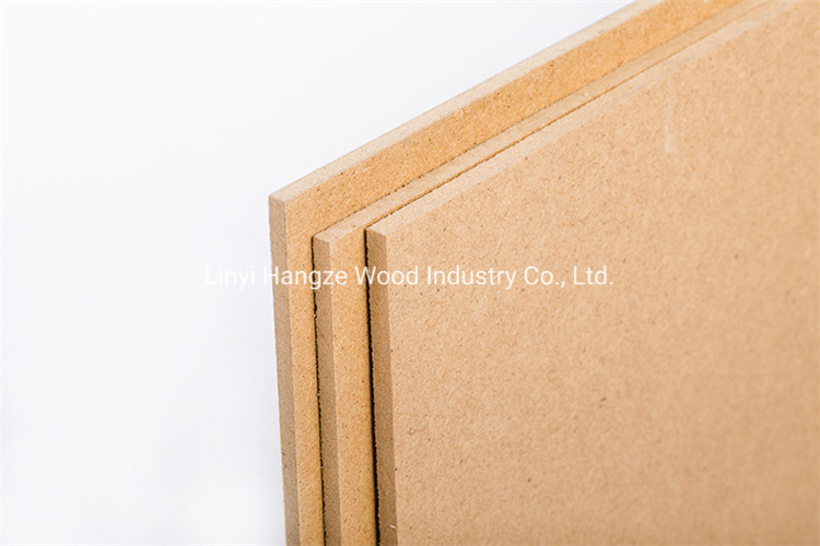 Decorative Building Materials Wanael 1220*2440mm Raw Medium Density Fiberboard for UAE, Plain MDF