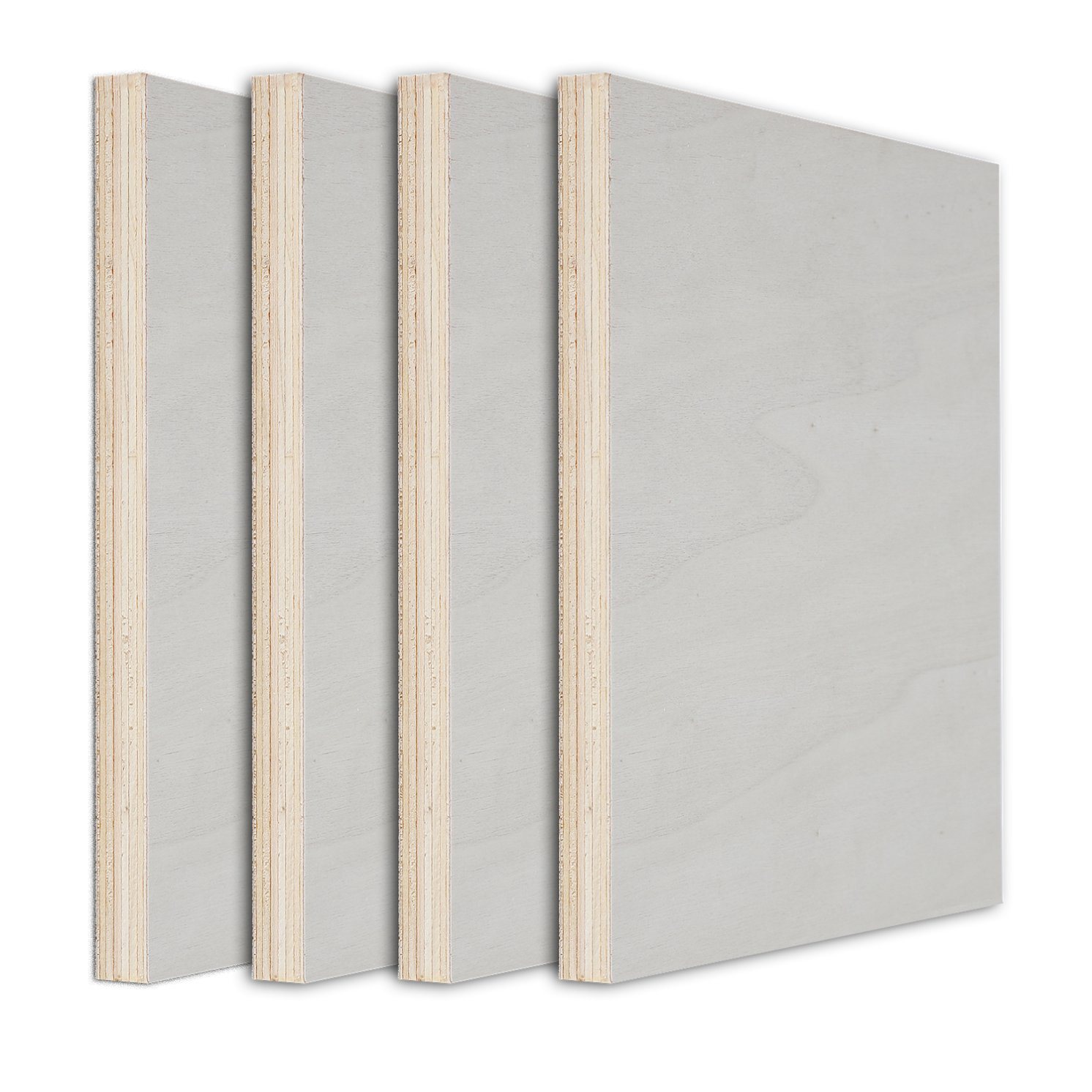 White Commercial Plywood Poplar Plywood for Home Decoration