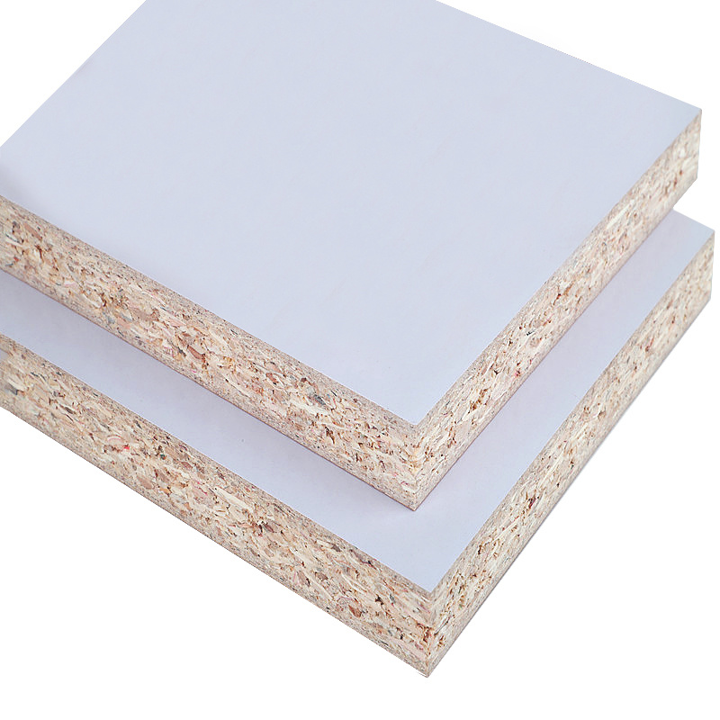 Factory Supply White Melamine Film Faced Particleboard Wholesale Chipboard for Home Decoration