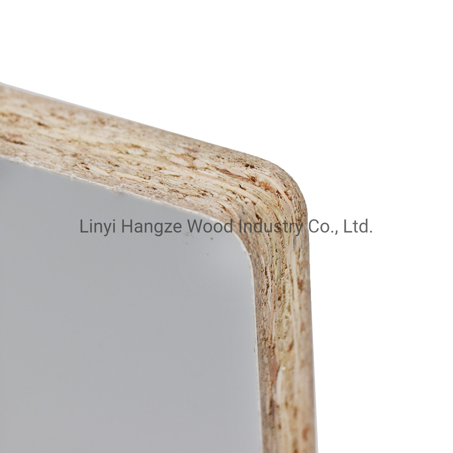 Hallow Melamine Pre Laminated Plain Prelaminated Chipboard Particle Board 18mm for Doors